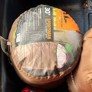FIELD and Stream 30° Sportsman YOUTH Mummy Bag Double Layer Sleeping Bag